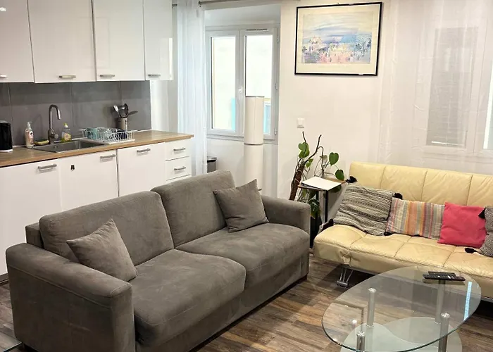 T2 Cosy Et Climatise Vieux Garibaldi 아파트 *